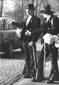 German journeymen waltzing in 1990.